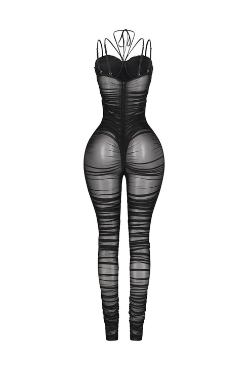 Whisper in Mesh Jumpsuit